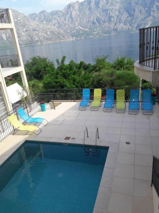 2Br Apartment With Pool Kotor Exterior foto