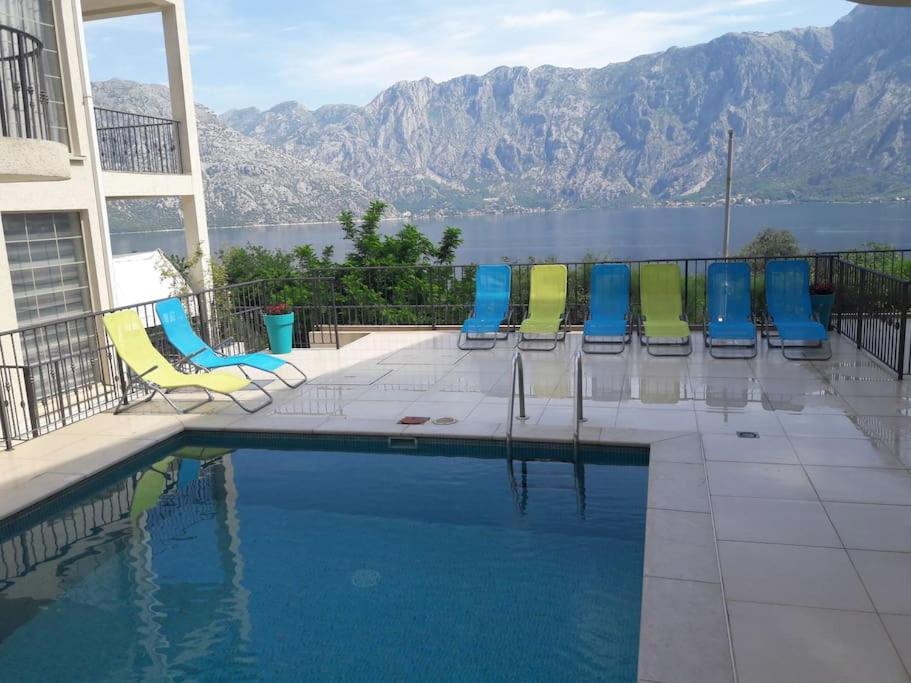 2Br Apartment With Pool Kotor Exterior foto